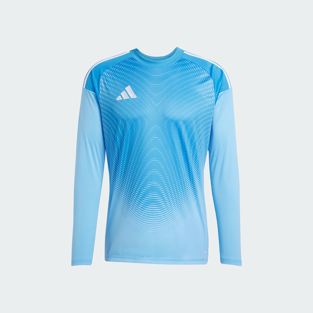 adidas Men's Tiro 25 Competition Goalkeeper Jersey Long Sleeve Blue Burst (Front)
