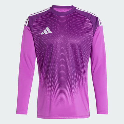 adidas Men's Tiro 25 Competition Goalkeeper Jersey Long Sleeve Purple Burst (Front)