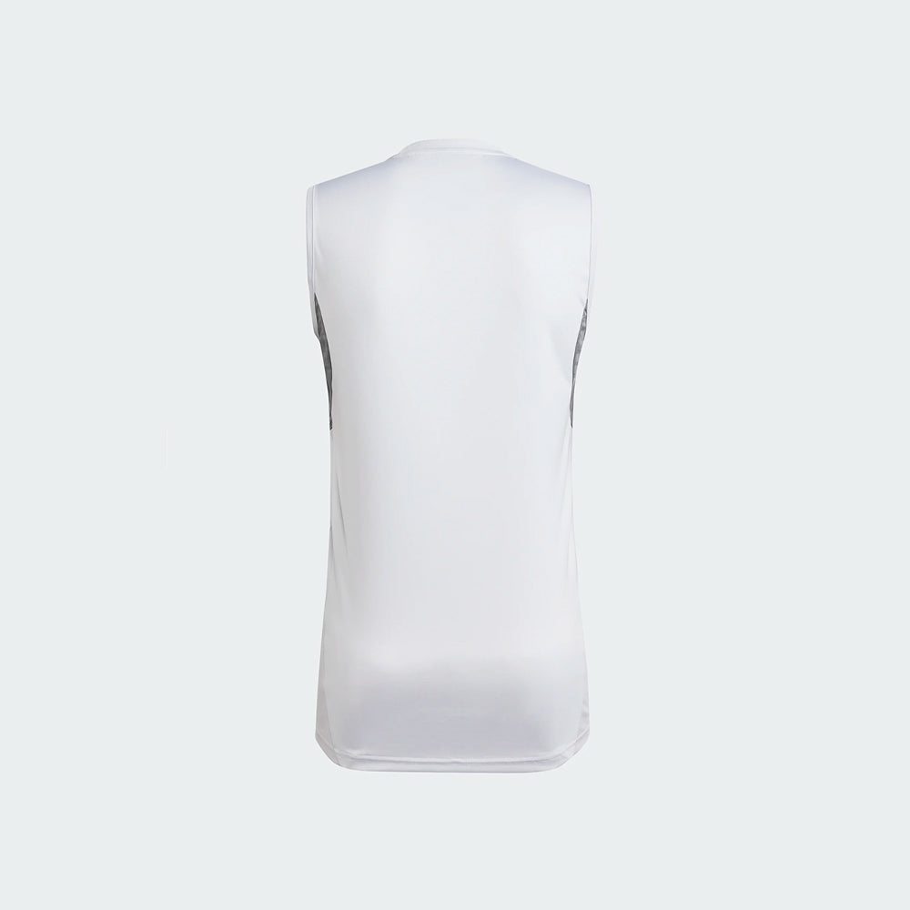 adidas Men's Tiro 25 Competition Sleeveless Jersey Team Light Grey (Back)