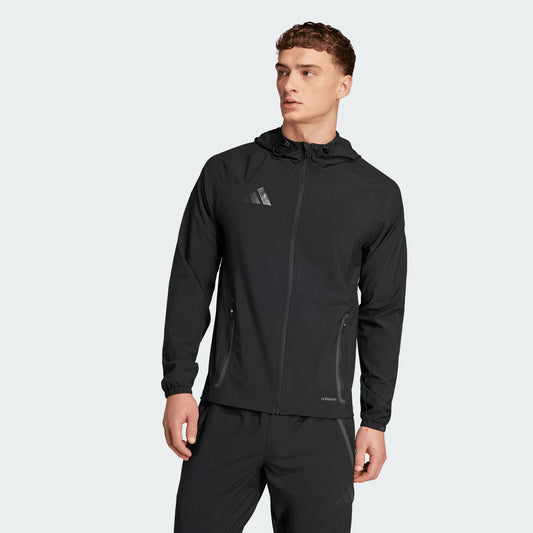 adidas Men's Tiro 25 Competition Vis-Tech Jacket Black front 2