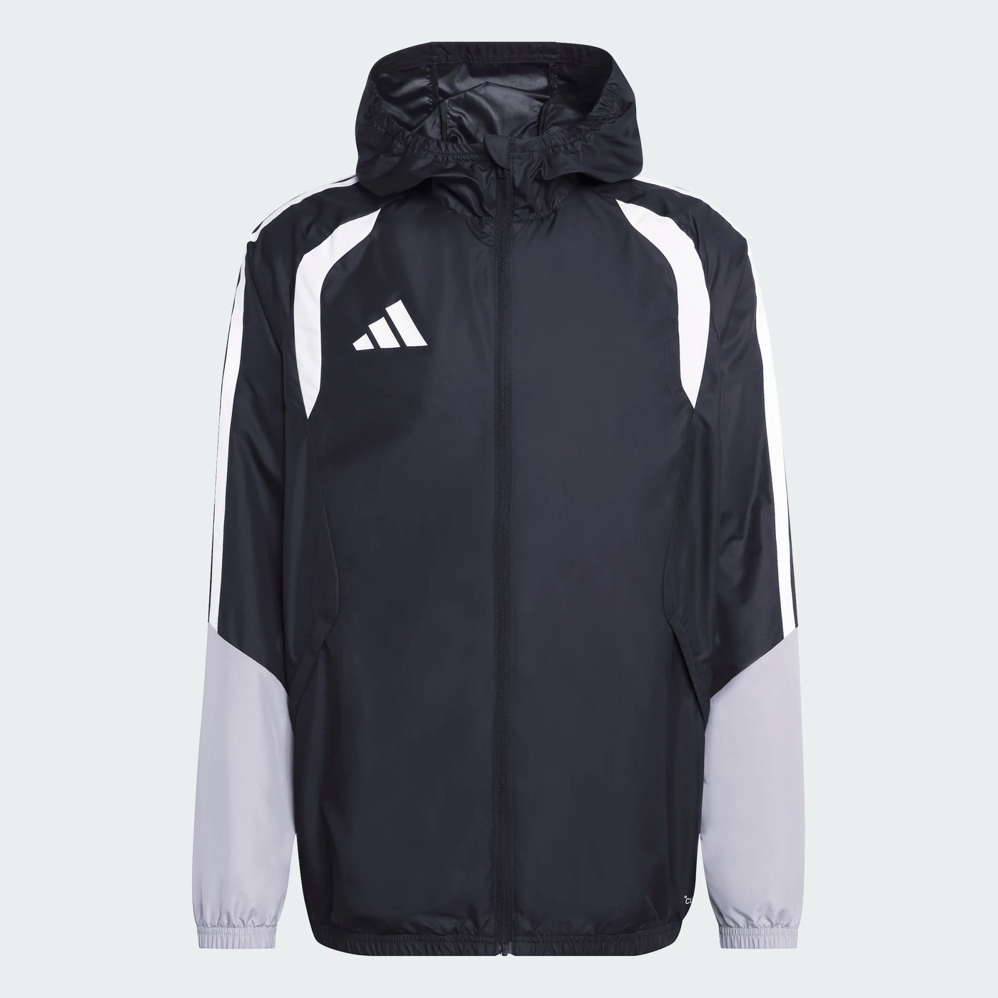 adidas Men’s Tiro 26 Competition All Weather Jacket Black Ltonix White Front