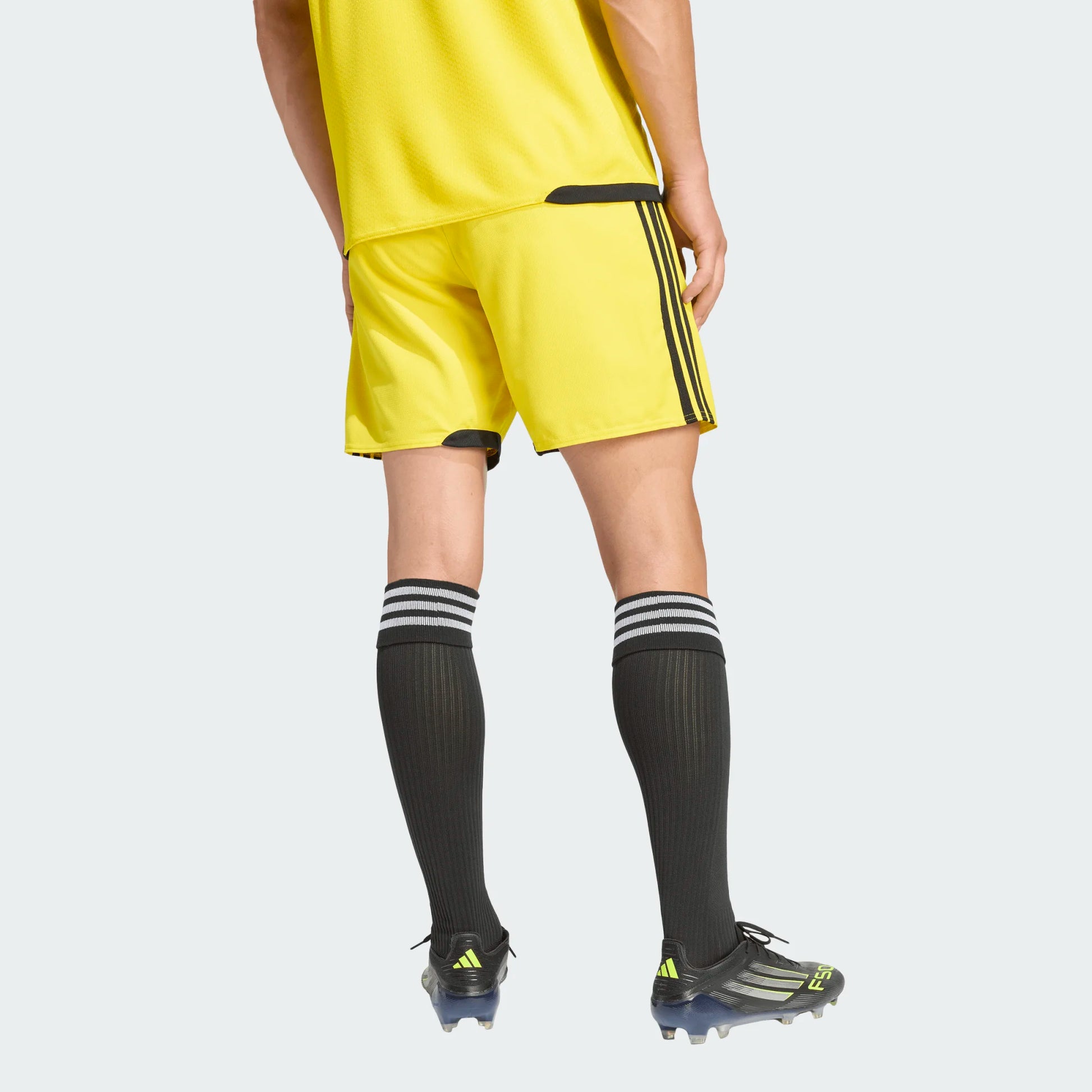 adidas Men's Tiro26 Competition Match Day Shorts Team Yellow_Black (Model - Back)