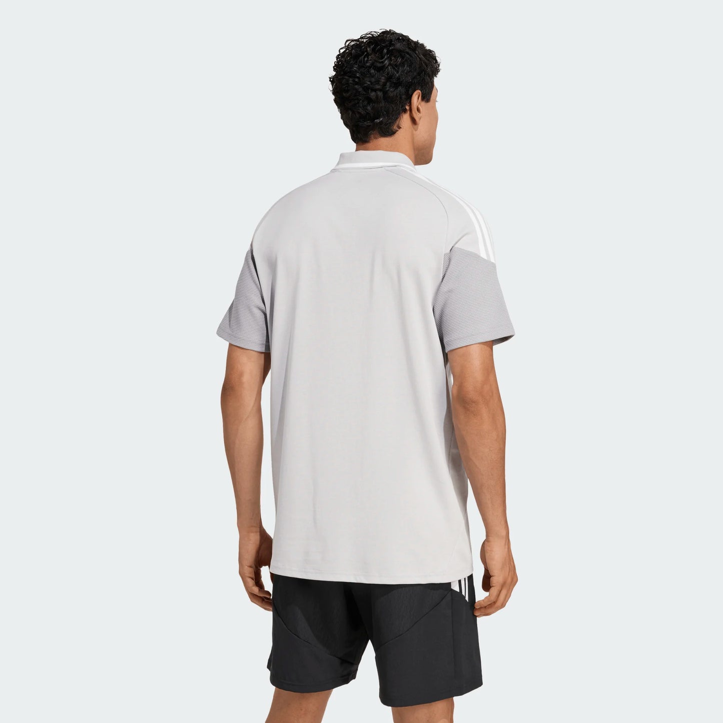adidas Men's Tiro 26 Competition Polo Team Light Grey back