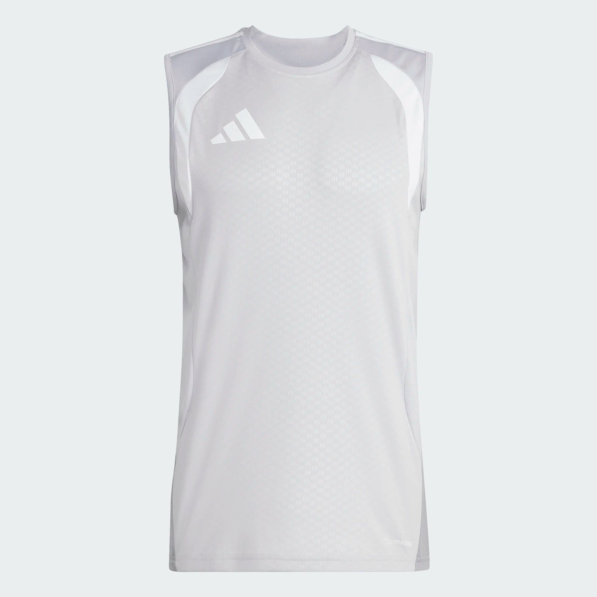 adidas Men’s Tiro 26 Competition Sleeveless Jersey Light Grey front