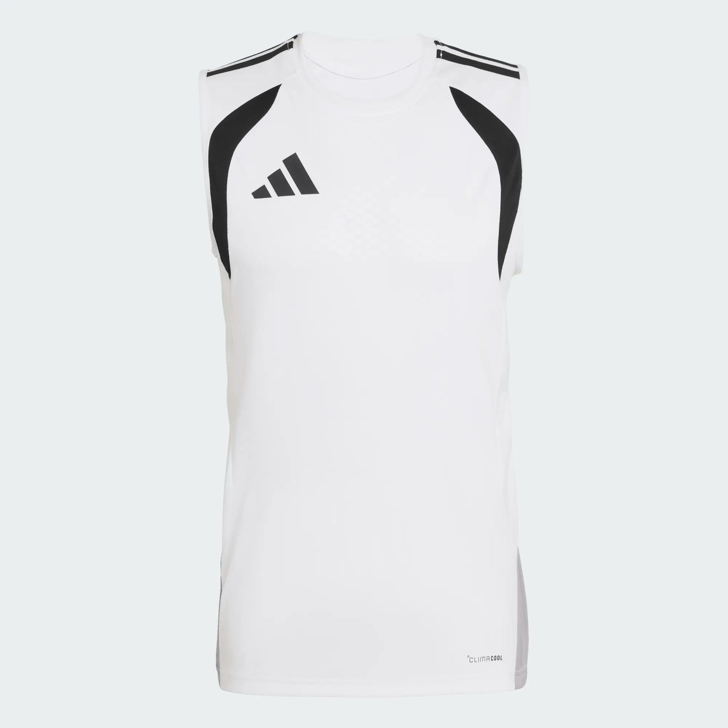 adidas Men’s Tiro 26 Competition Sleeveless Jersey White Black front