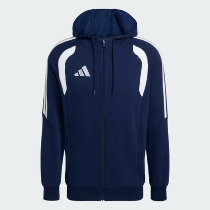 adidas Men's Tiro 26 League Sweat Full Zip Hood Team Navy Blue