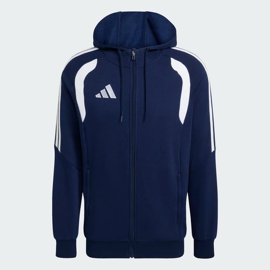 adidas Men's Tiro 26 League Sweat Full Zip Hood Team Navy Blue