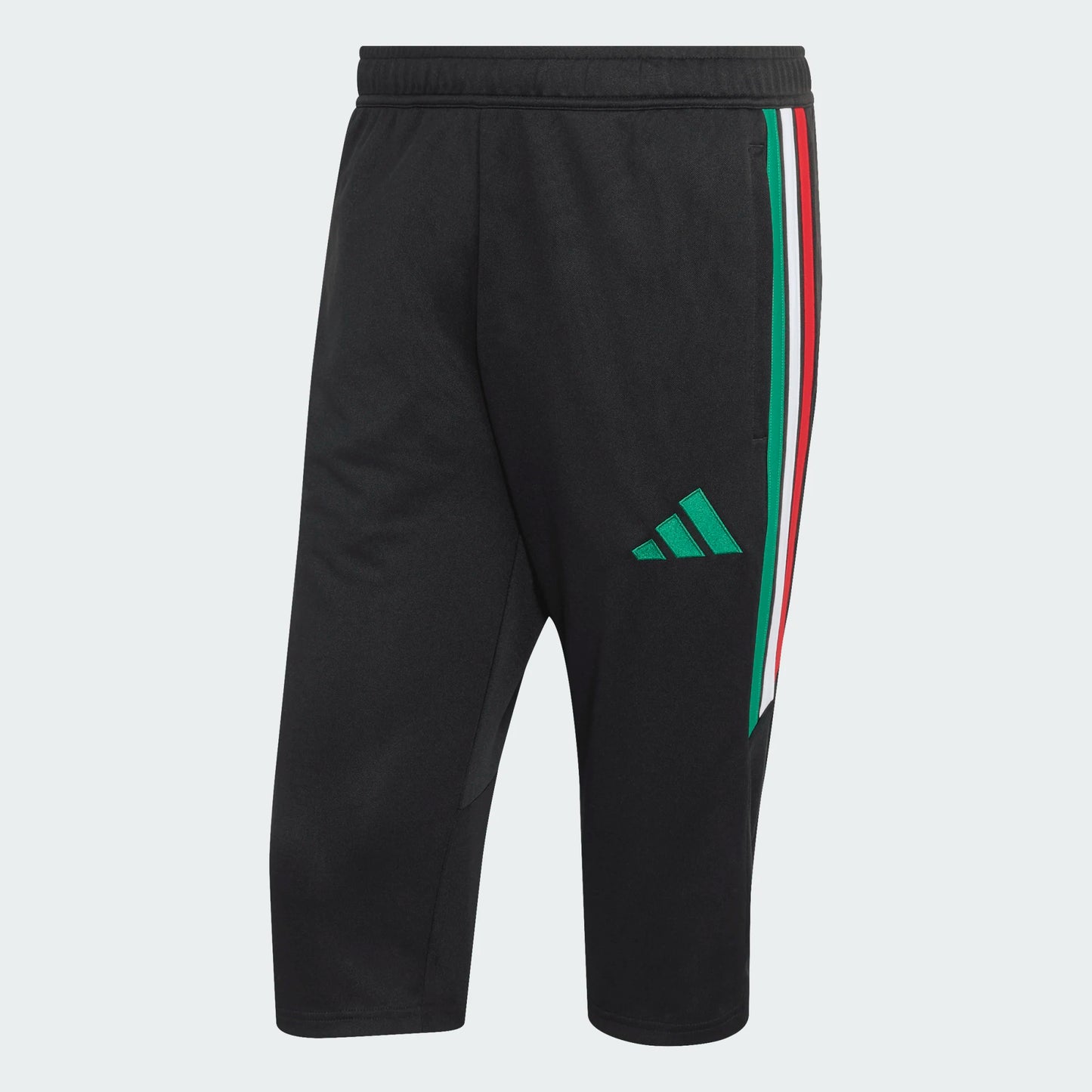 adidas Men's Tiro 26 League Training 3/4 Pants Black Red White Green