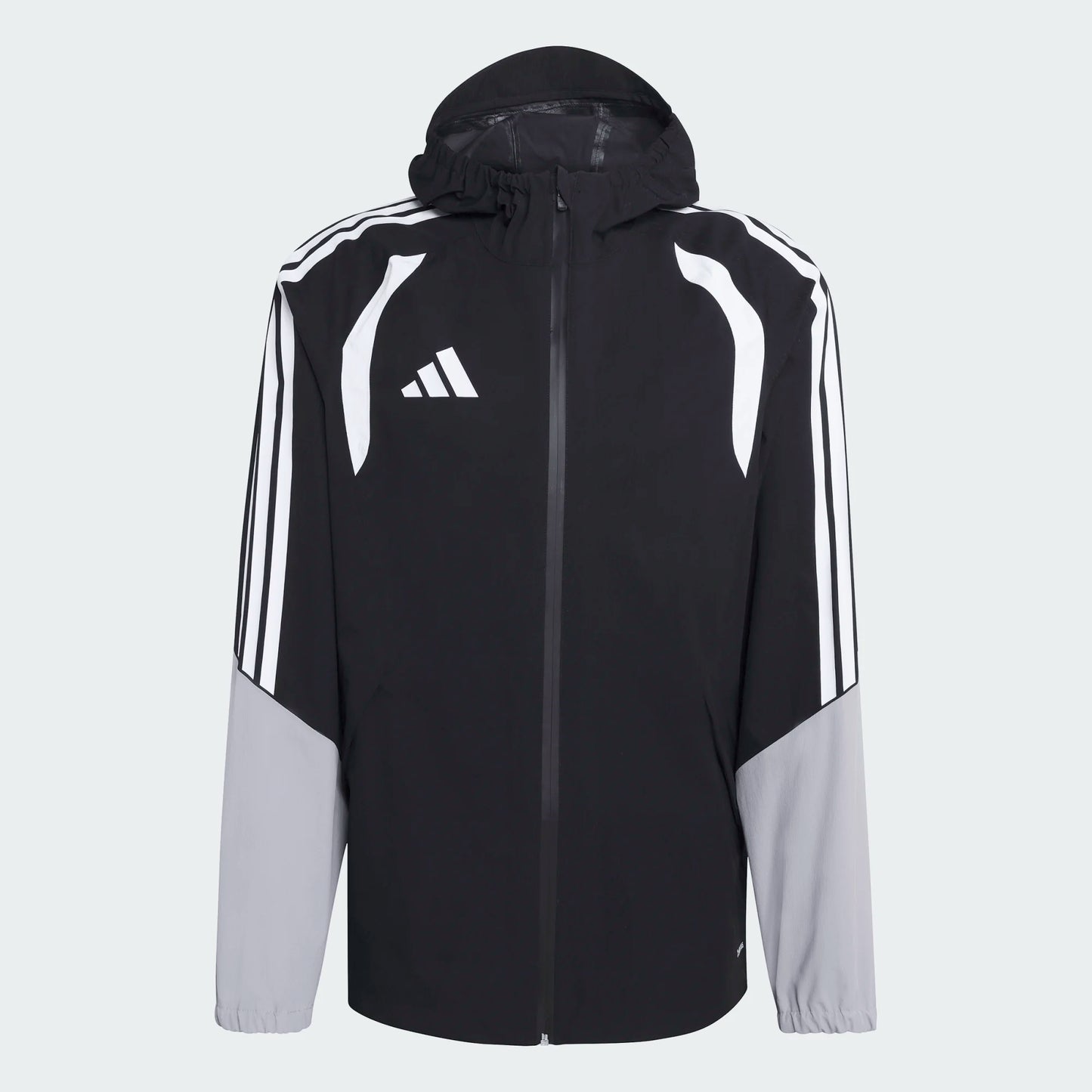 adidas Men's Tiro 26 Rain Jacket Black Ltonix White 2