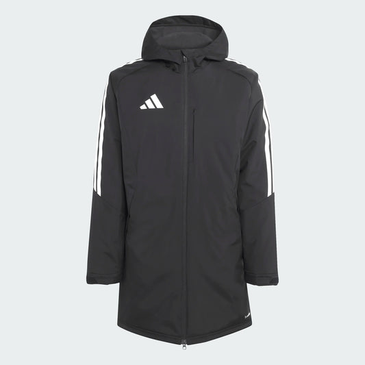 adidas Tiro 26 Stadium Parka Jacket Black White 2