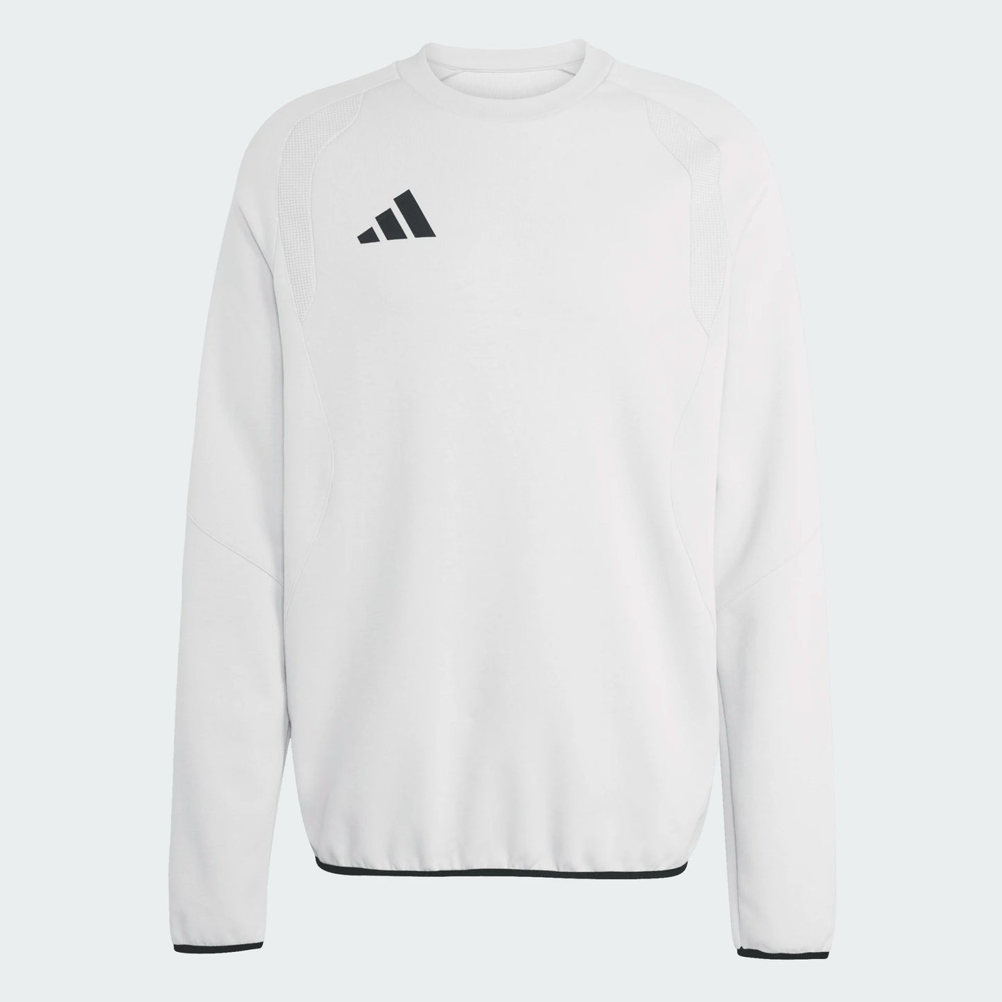 adidas Men's Tiro Travel Crew Team Light Grey