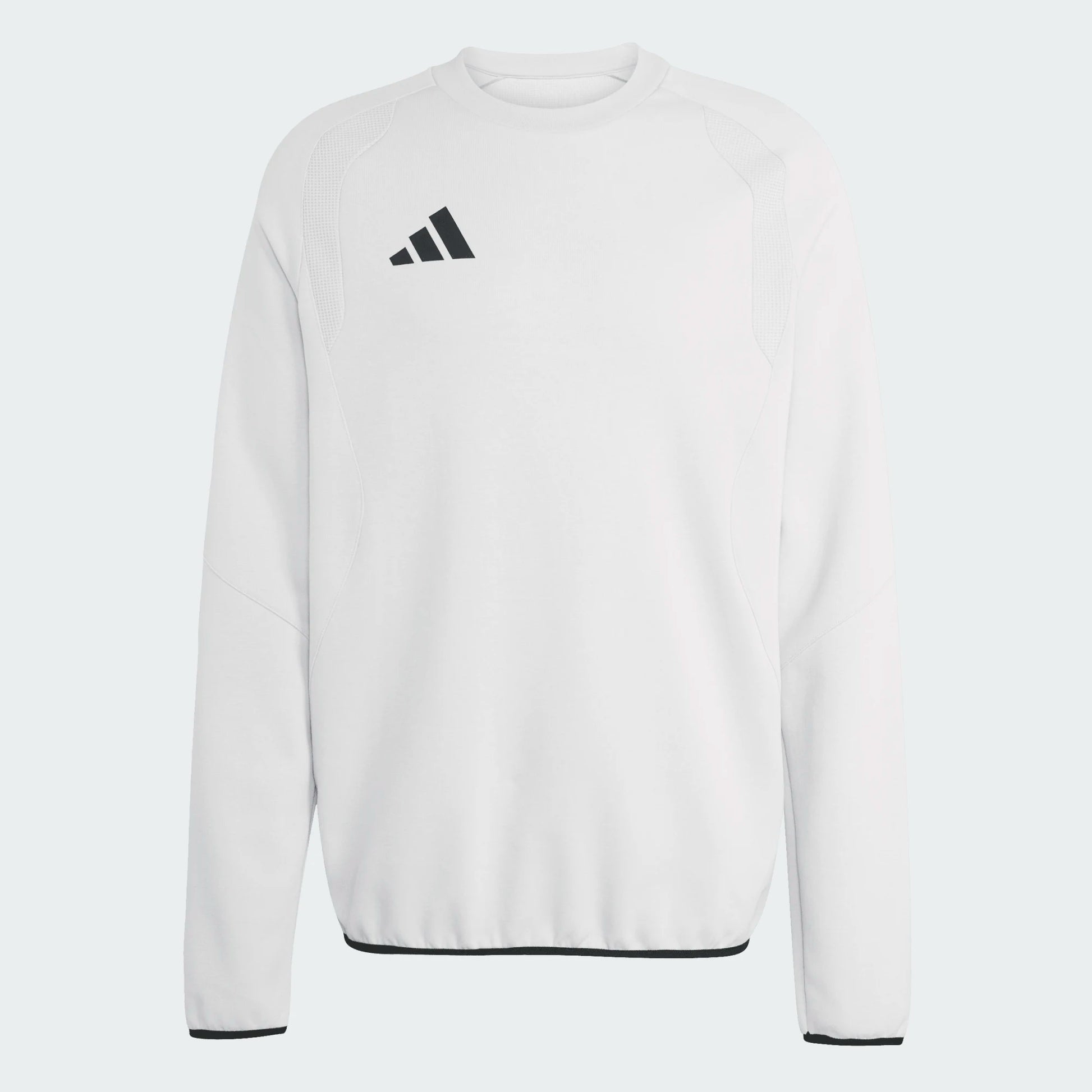 adidas Men's Tiro Travel Crew Team Light Grey