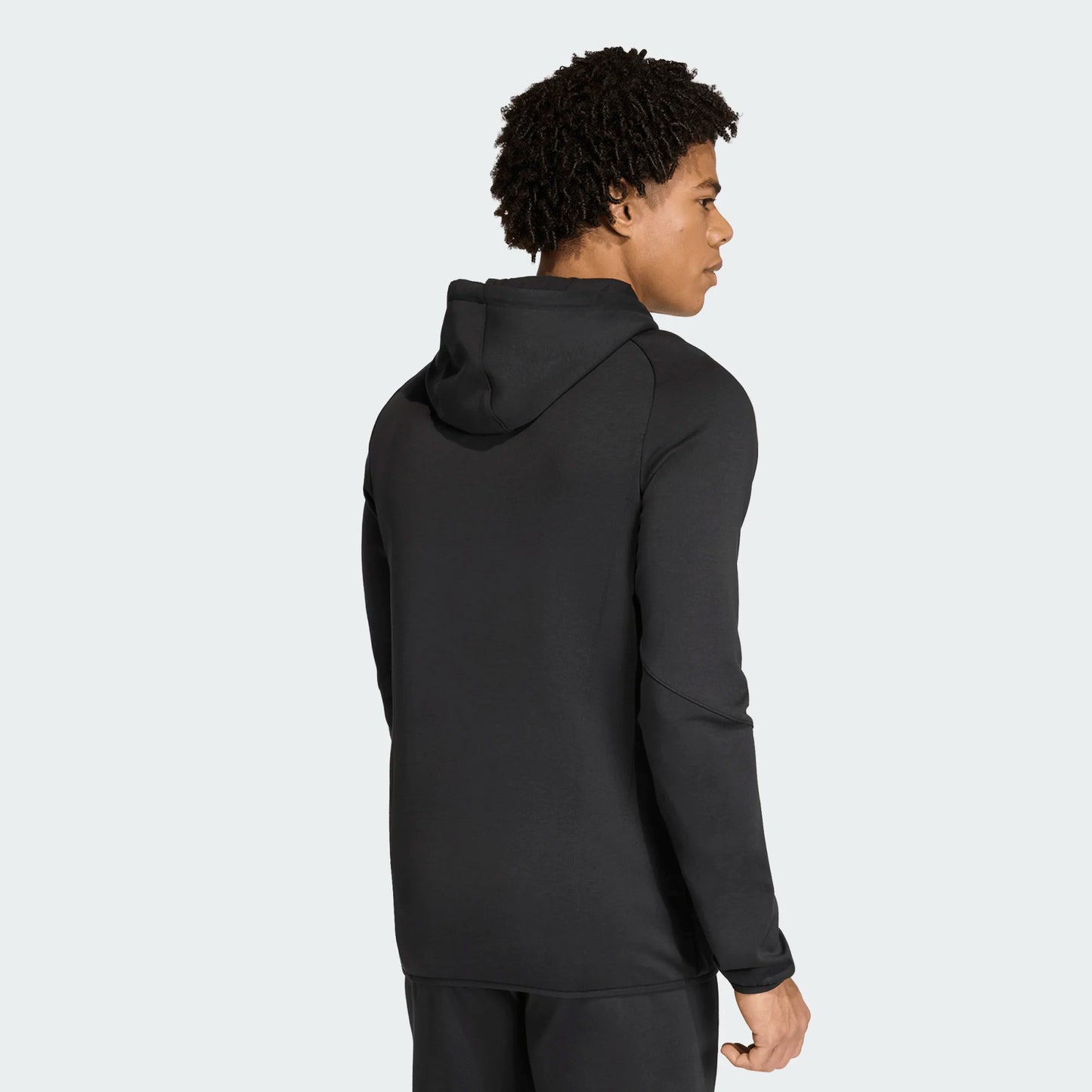 adidas Men's Tiro Travel Sweat Hood Black back