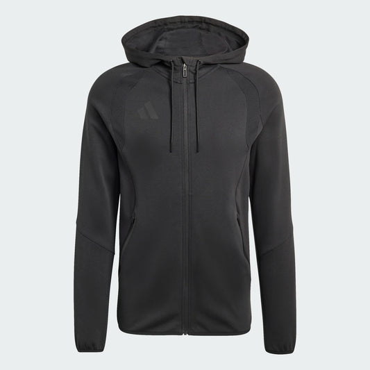 adidas Men's Tiro Travel Sweat Hood Black front