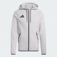 adidas Men's Tiro Travel Sweat Hood Team Light Grey front