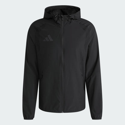 adidas Men's Tiro Travel Windbreaker Black