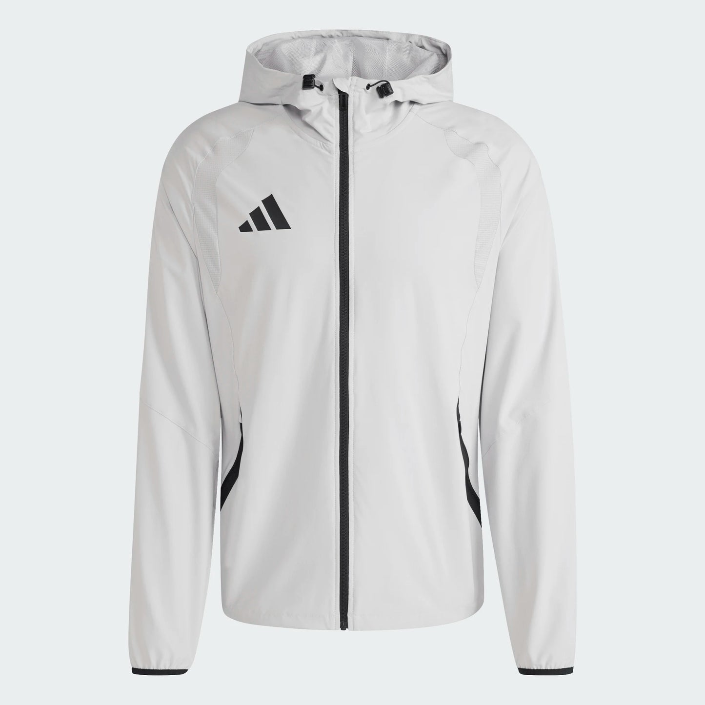 adidas Men's Tiro Travel Windbreaker Team Light Grey