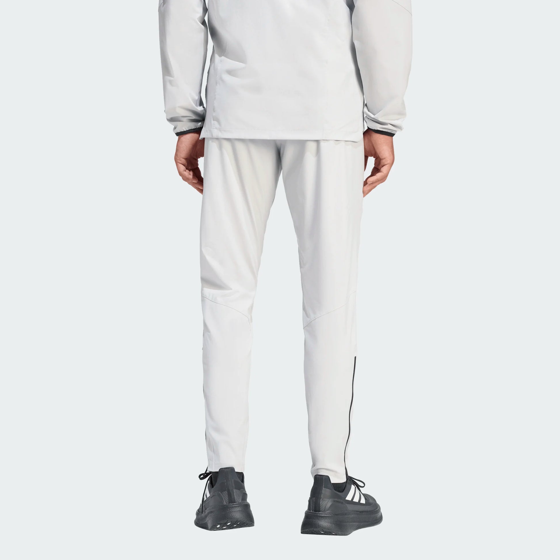 adidas Men's Tiro Travel Woven Pants Team Light Grey back