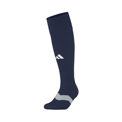 adidas Metro 6 OTC Sock Team Navy Blue-Clear Grey-White (Lateral - Front)