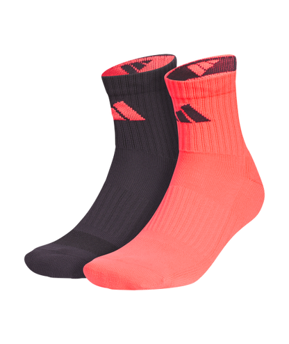 adidas Pure Training 2-Pack High Quarter Socks