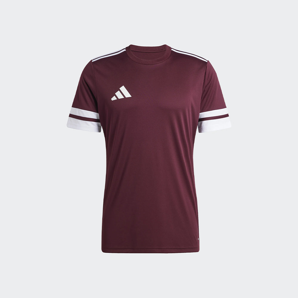adidas Squadra 25 Jersey Short Sleeve Team Maroon/White (Front)