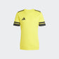 adidas Squadra 25 Jersey Short Sleeve Team Yellow/Black (Front)