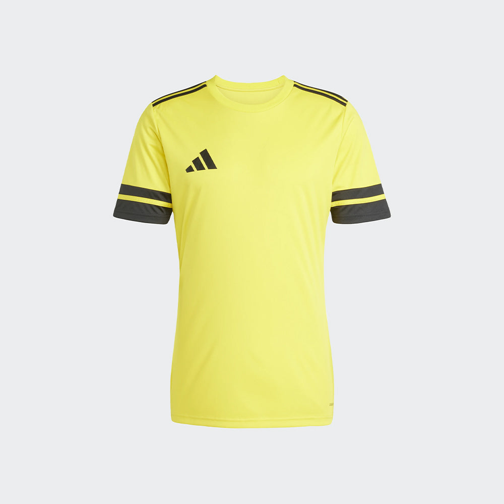 adidas Squadra 25 Jersey Short Sleeve Team Yellow/Black (Front)