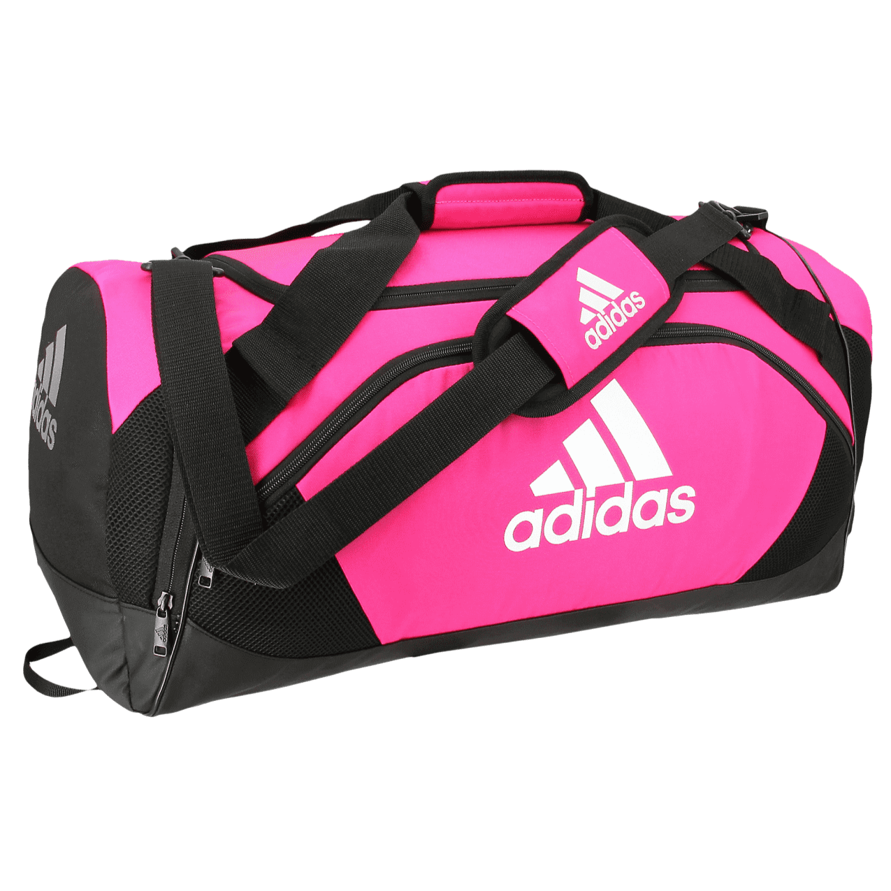 adidas Team Issue II Medium Duffel Bag Shock Pink (Front)