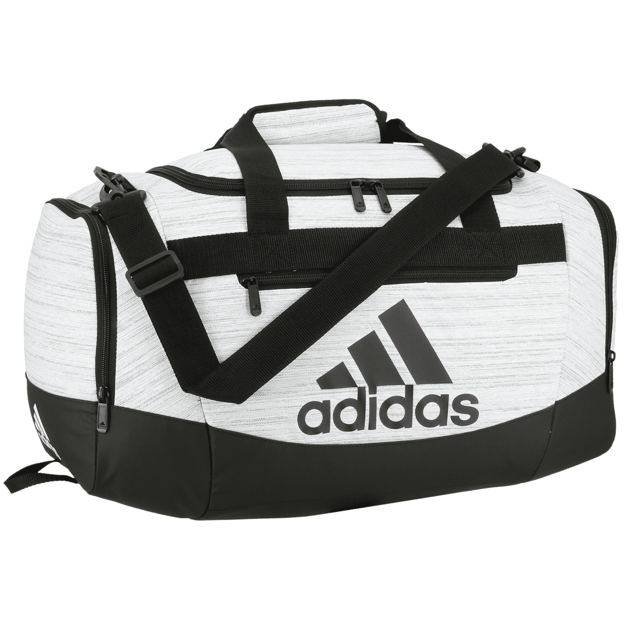 adidas Team Issue II Medium Duffel Bag White (Front)