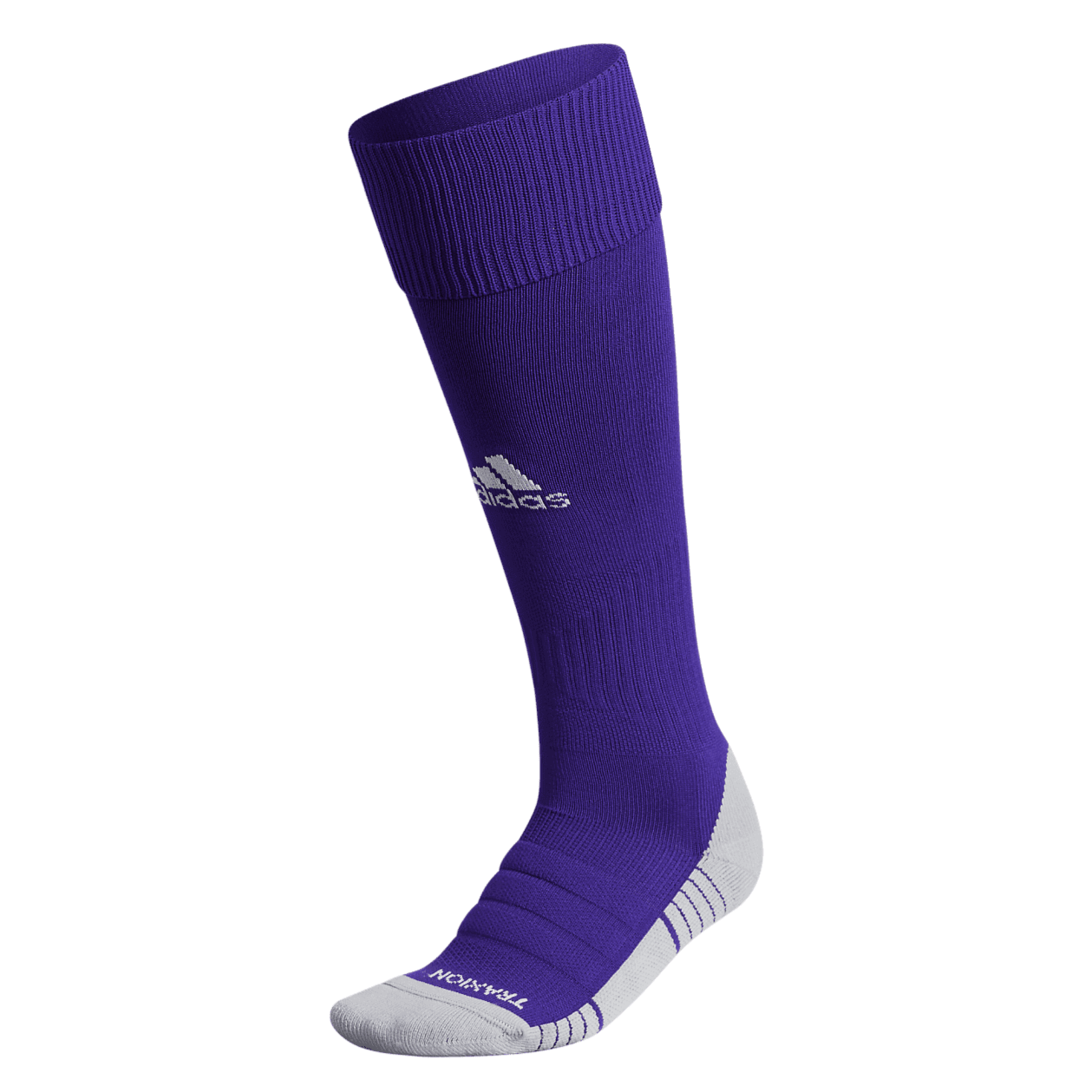 adidas Team Speed Pro OTC Team Collegiate Purple-Light Onix Grey-White (Lateral - Front)