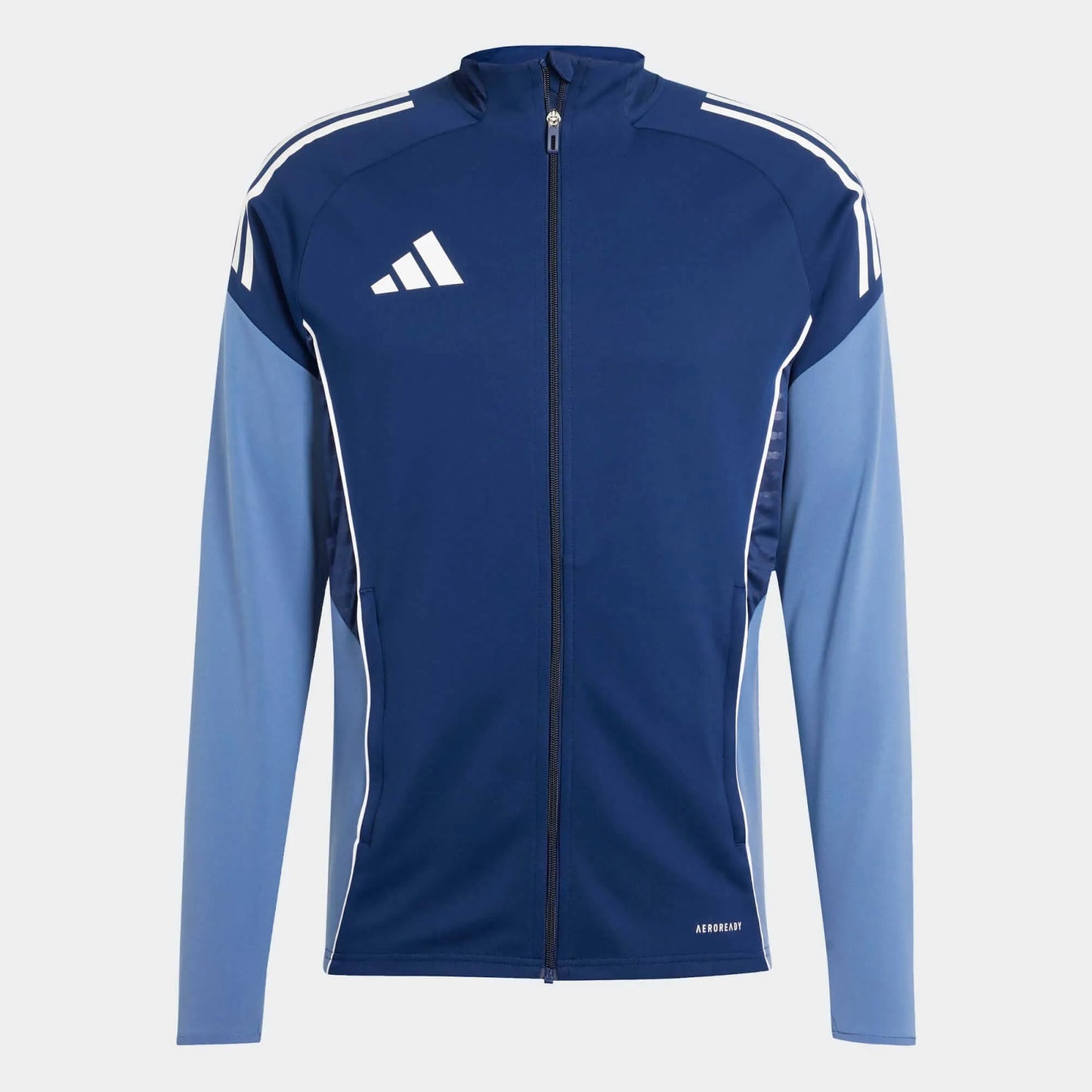 adidas Men's Tiro 25 Competition Training Jacket Team Navy Blue 2/Crew Blue (Front)