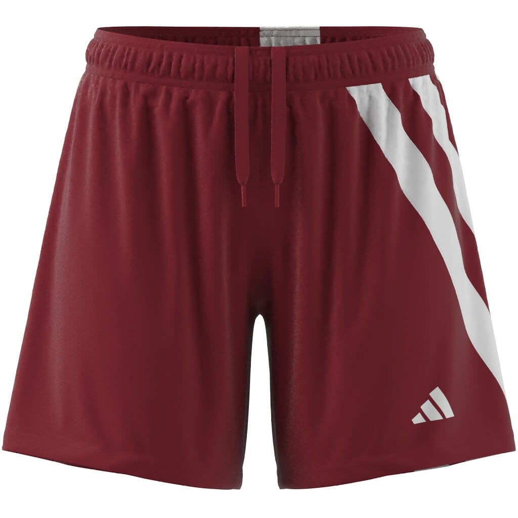 Red adidas shorts womens on sale