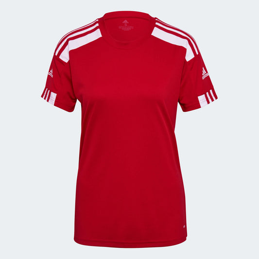 adidas WOMEN Squadra 21 Jersey Red-White (Front)