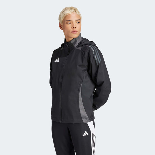 adidas WOMEN Tiro24 Competition All Weather Jacket (Model - Front)