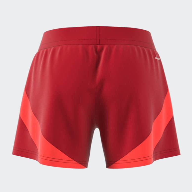 adidas WOMEN Tiro24 Competition Match Short Team Power Red 2-App Solar Red (Back)