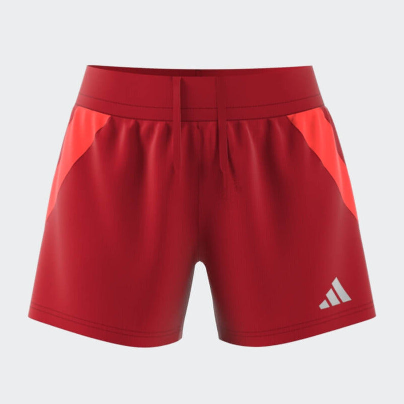 adidas WOMEN Tiro24 Competition Match Short Team Power Red 2-App Solar Red (Front)