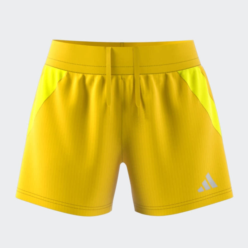 adidas WOMEN Tiro24 Competition Match Short Team Yellow (Front)