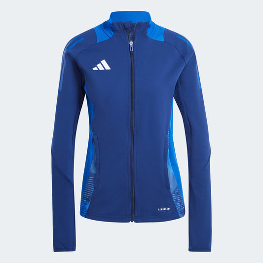 adidas WOMEN Tiro24 Competition Training Jacket Team Navy Blue 2 (Front)