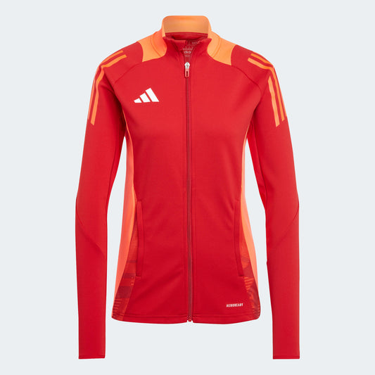 adidas WOMEN Tiro24 Competition Training Jacket Team Power Red 2 (Front)