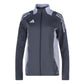 adidas WOMEN Tiro24 Competition Training Top Team Dark Grey-Team Light Grey (Front)