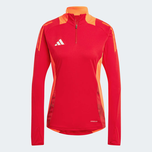 adidas WOMEN Tiro24 Competition Training Top Team Power Red 2 (Front)