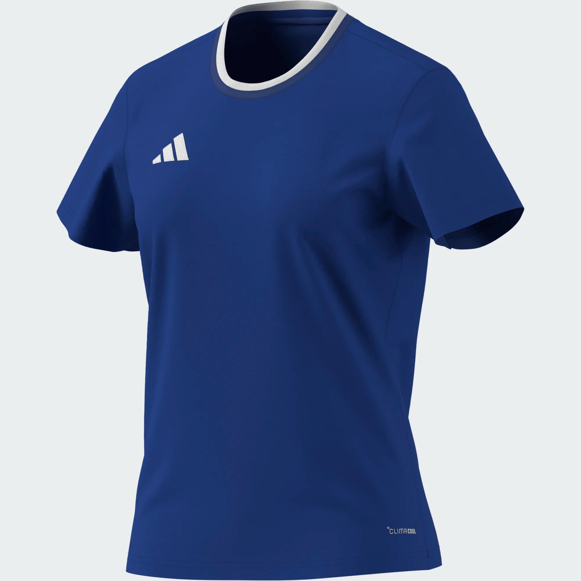 adidas Women's Entrada 26 Polyester Tee Team Navy Royal Blue front