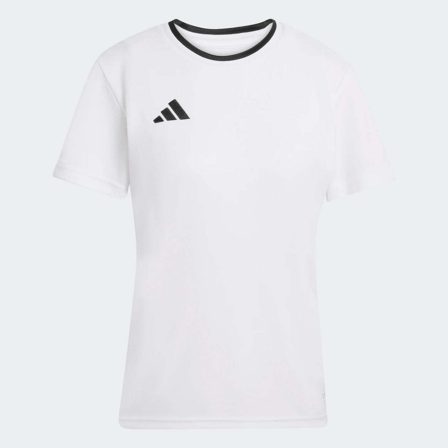 adidas Women's Entrada 26 Polyester Tee White Black front