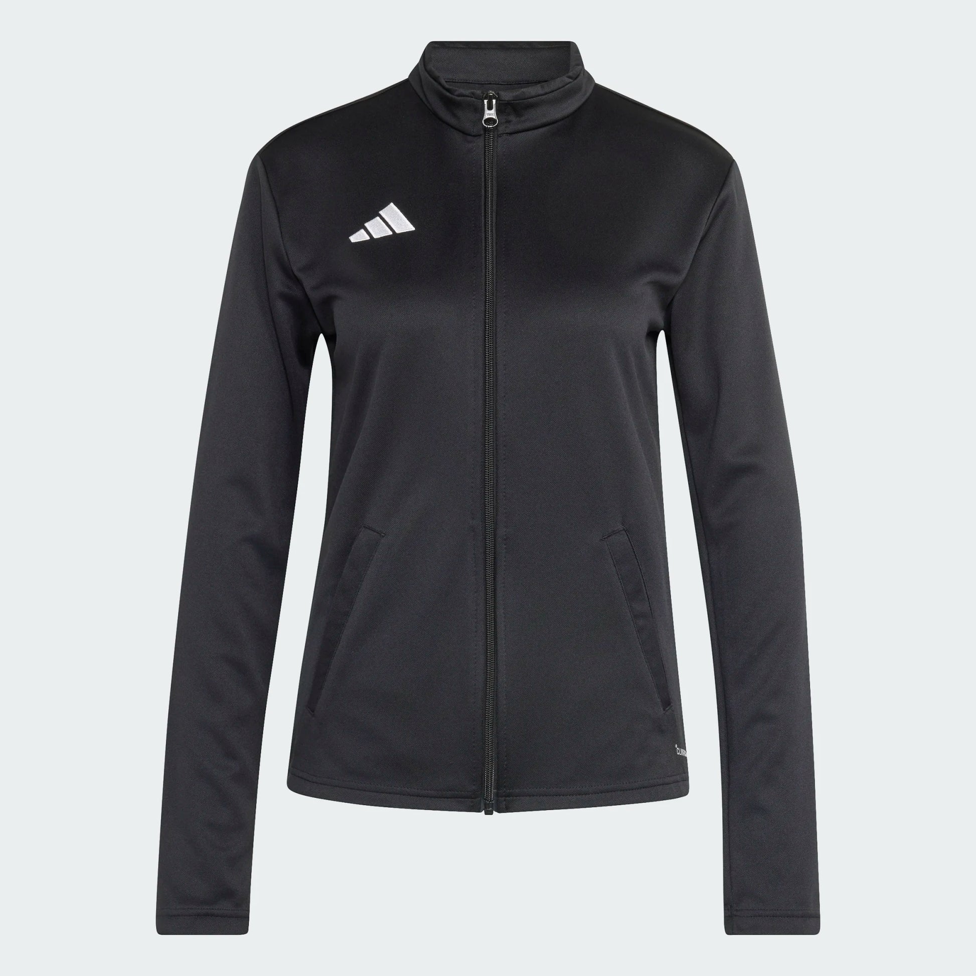 adidas Women's Entrada 26 Track Jacket Black White 1