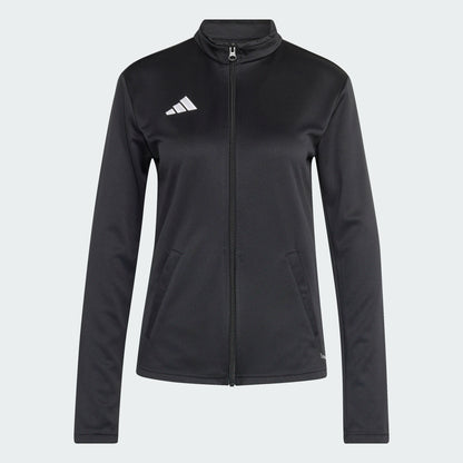 adidas Women's Entrada 26 Track Jacket Black White 1