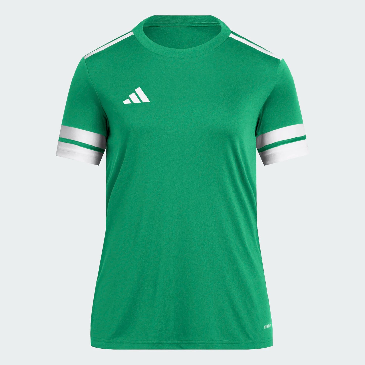 adidas Women's Squadra 25 Jersey Short Sleeve Team Green/White (Front)