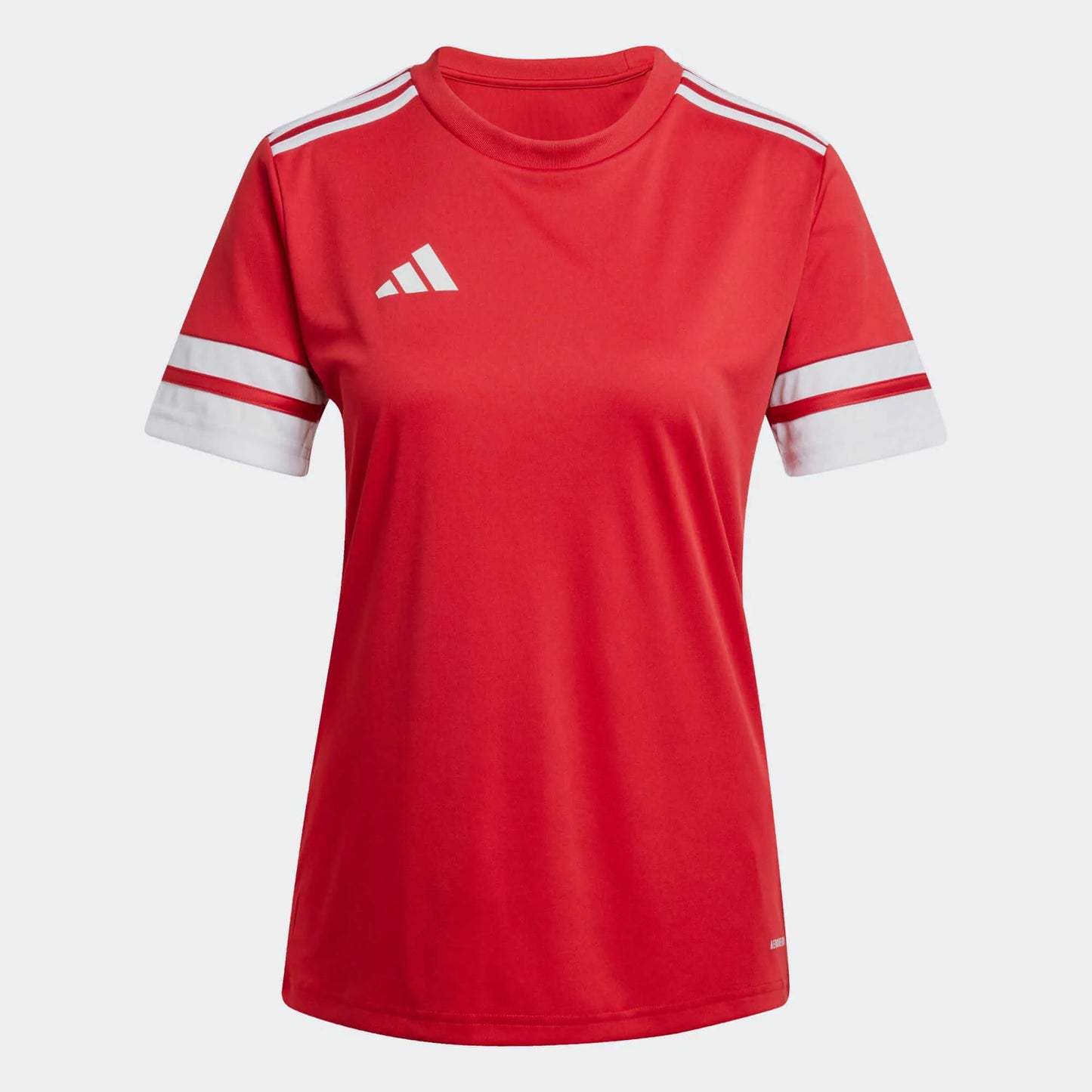 adidas Women's Squadra 25 Jersey Short Sleeve Team Power Red 2/White (Front)