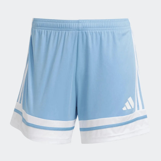 adidas Women's Squadra 25 Shorts Team Light Blue/White (Front)