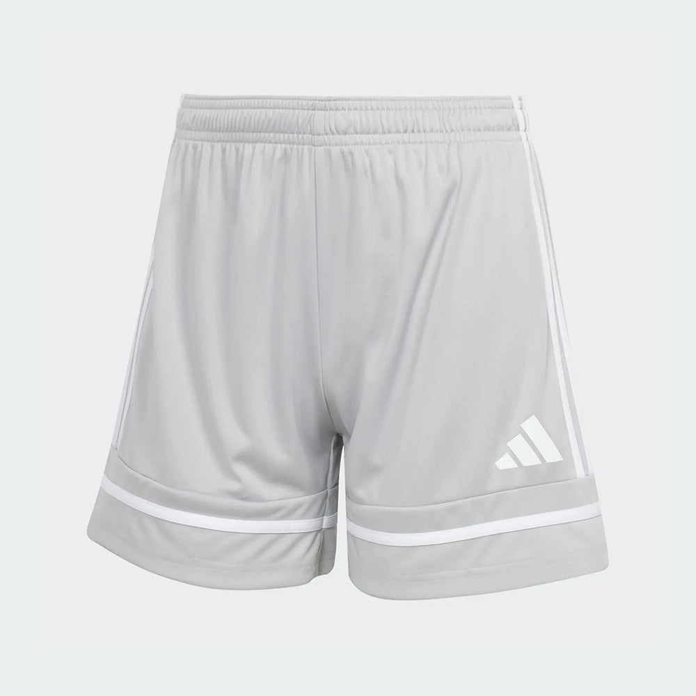 adidas Women's Squadra 25 Shorts Team Light Grey/White (Front)