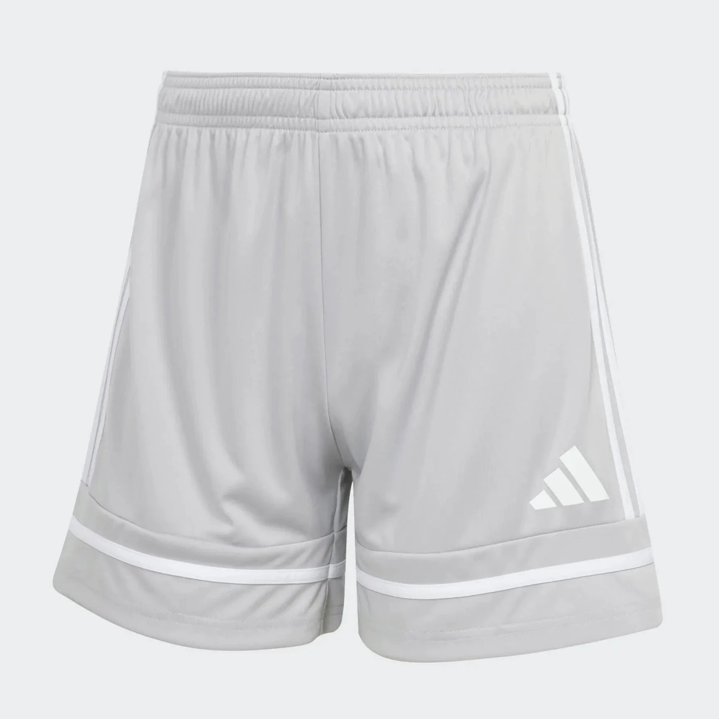 adidas Women's Squadra 25 Shorts Team Light Grey/White (Front)